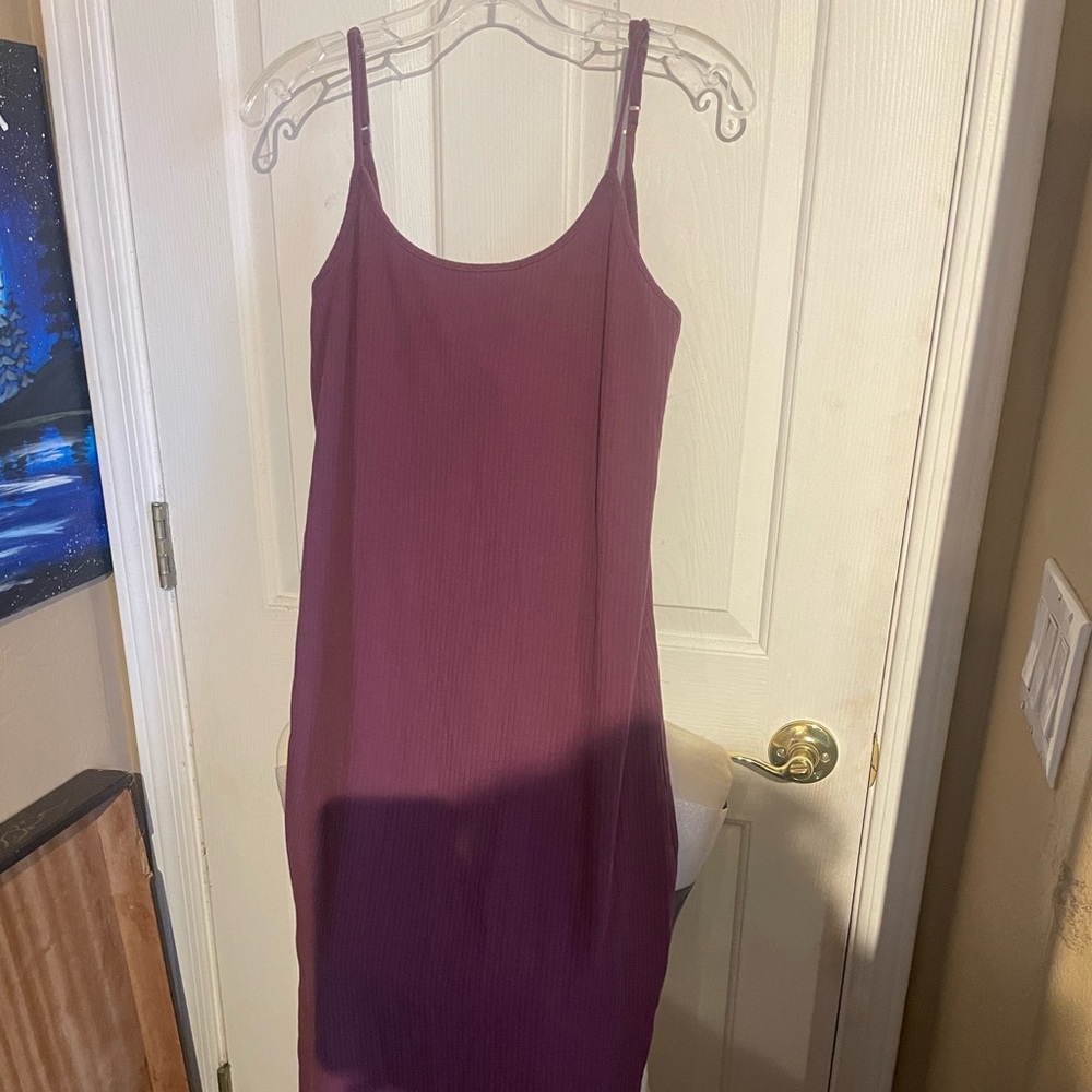 Purple dress